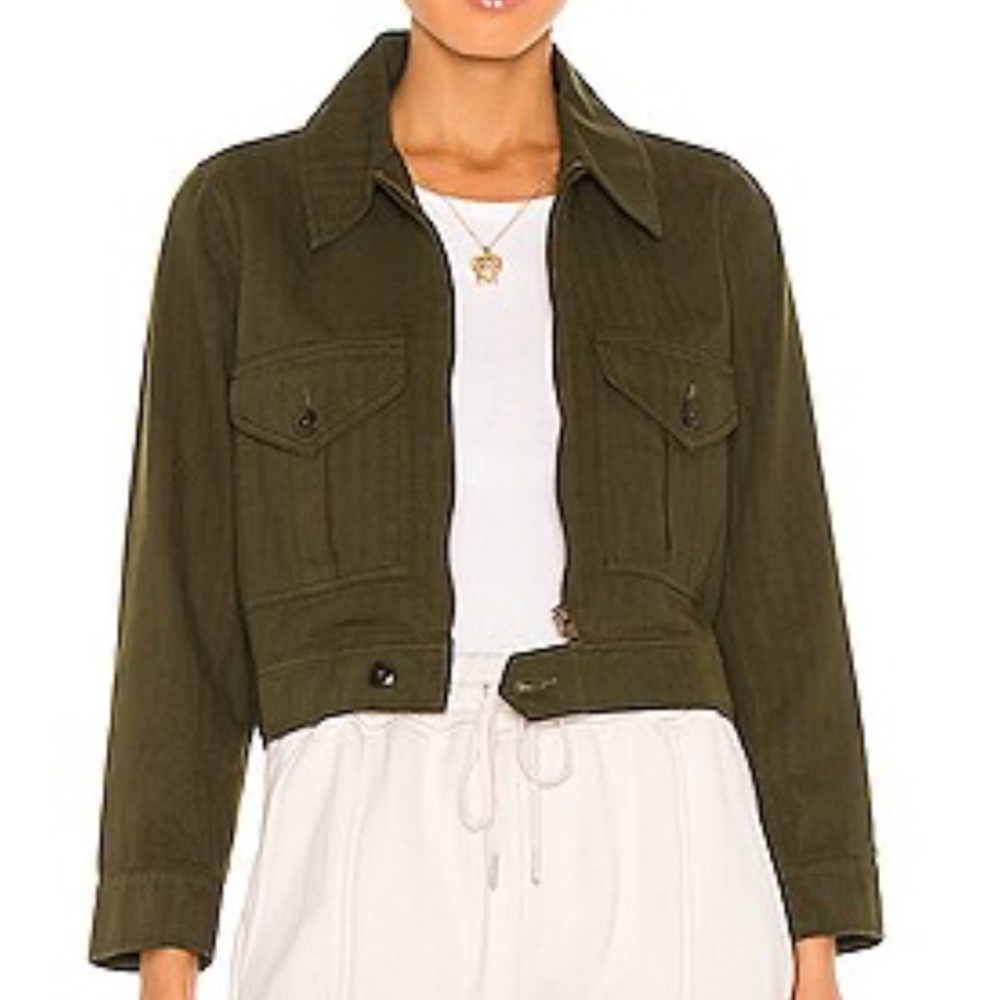 THE GREAT cotton jean jacket